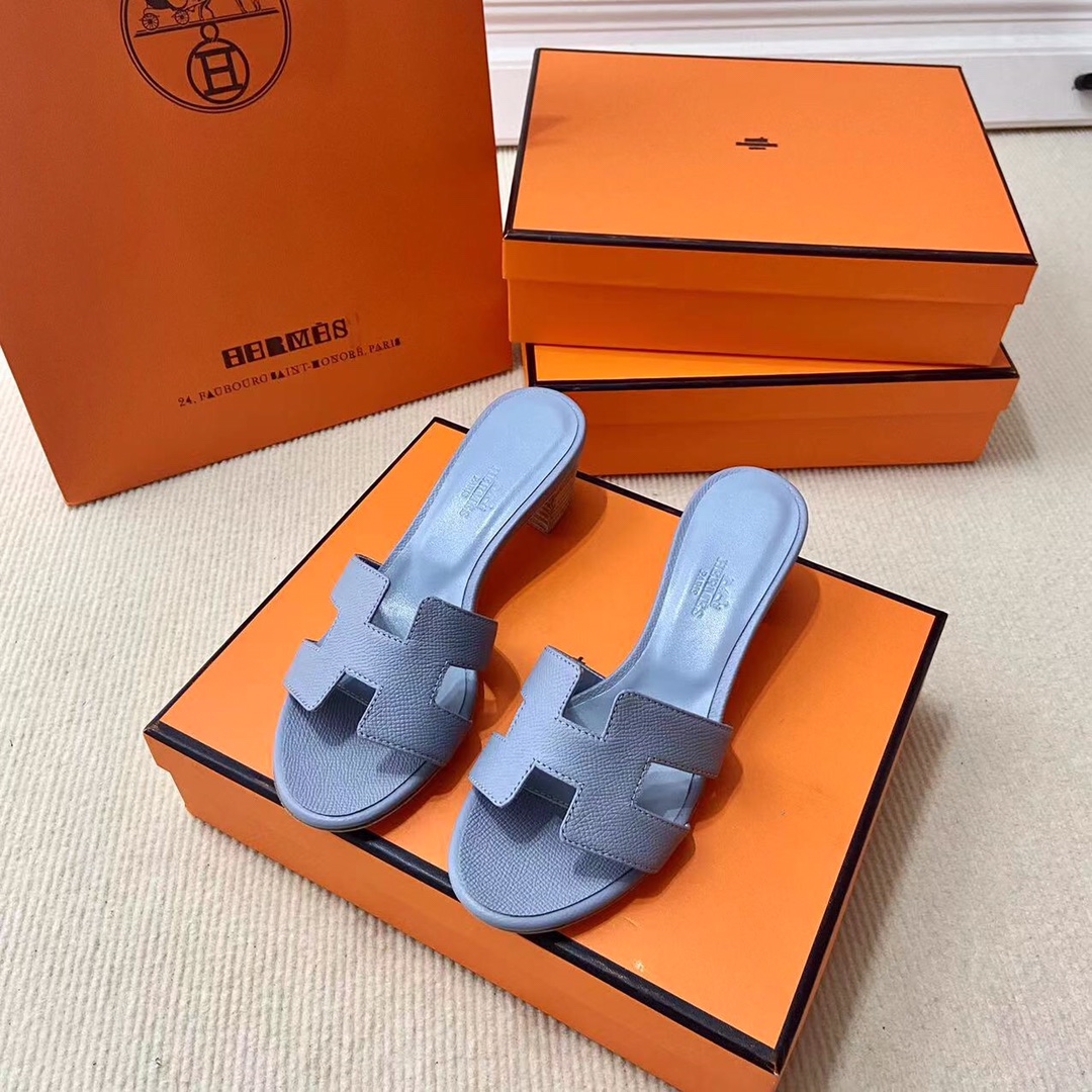 에르메스 올수공 오아시스 슬리퍼 샌들 앱송 40